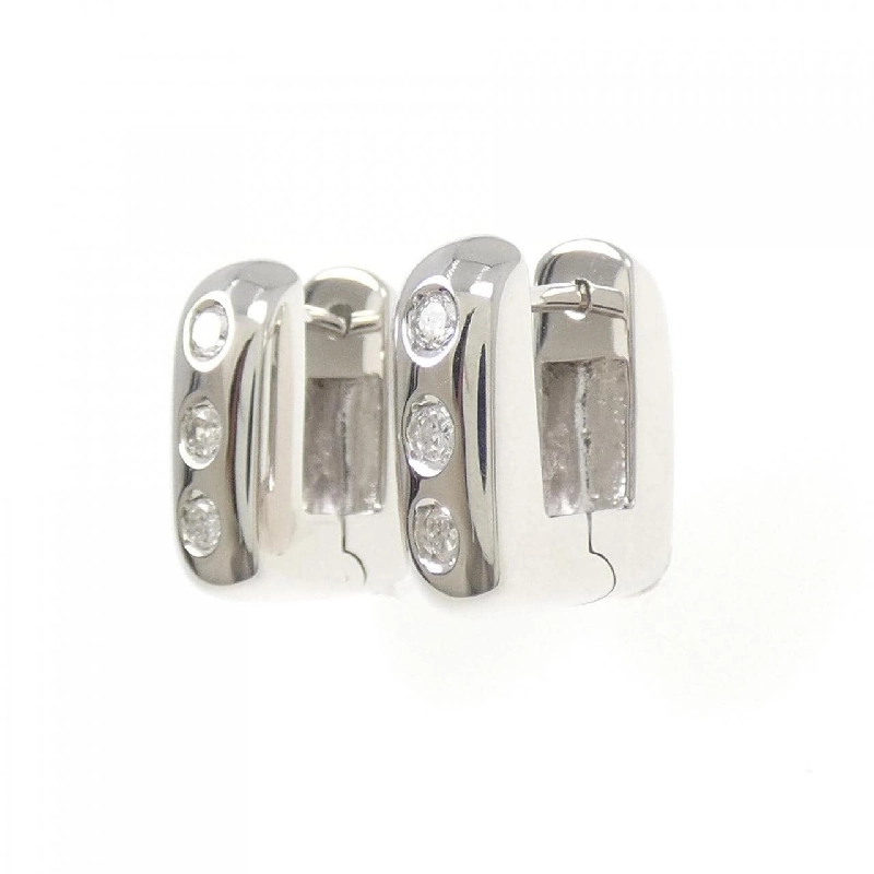 Bông tai kim cương 750WG 0.22CT - Hàng hiệu Chính hãng 872834