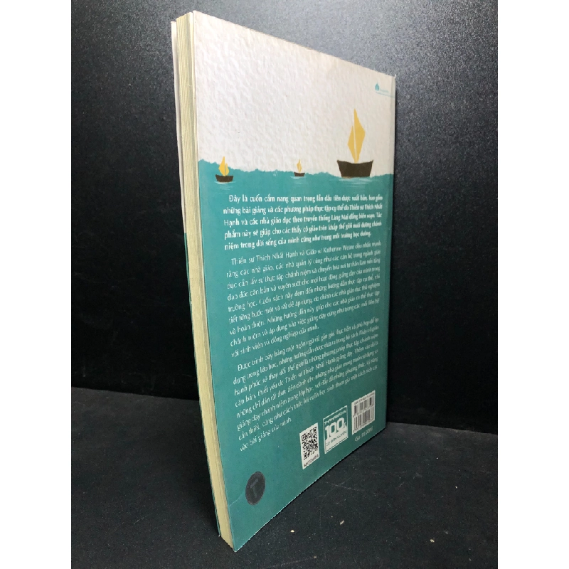 [59K/kg] Thầy cô giáo hạnh phúc sẽ thay đổi thế giới 2 2019 Thích Nhất Hạnh mới 80% ố (cẩm nang hạnh phúc , giáo dục) HCM2301 364469