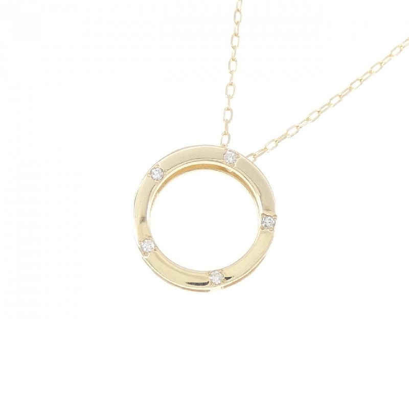 K10YG Dây chuyền kim cương 0.04CT - Hàng hiệu Chính hãng 855778