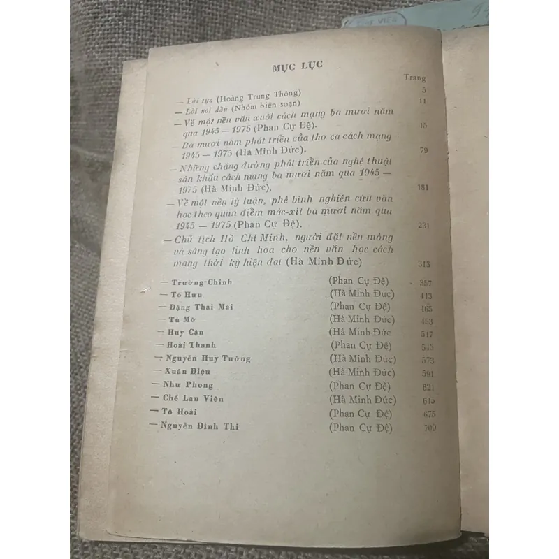 NHÀ VĂN  VIỆT NAM 1945- 1975 - Phan Cư Đệ, Hà Minh Đức - 1200 trang  730492