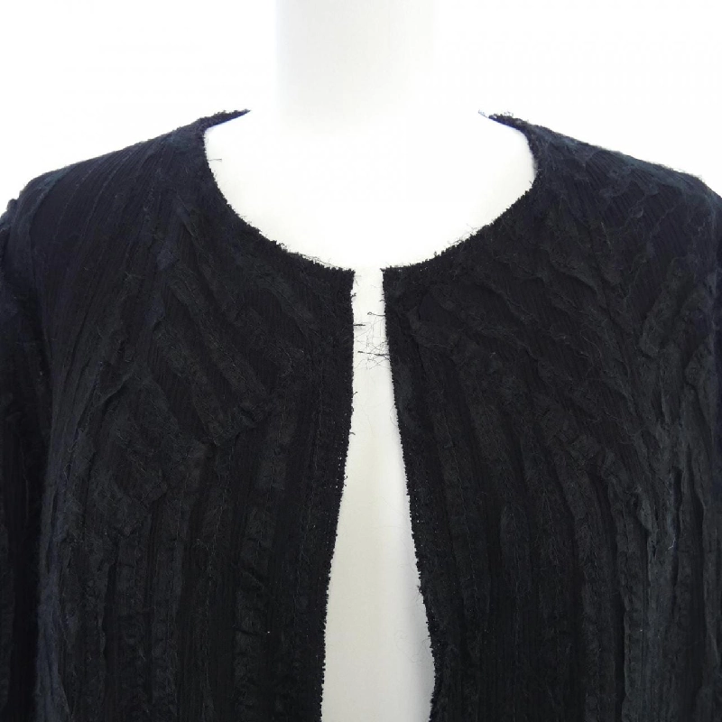 【Vintage】Chanel CHANEL P21321W03138 03P Áo khoác không cổ 630836