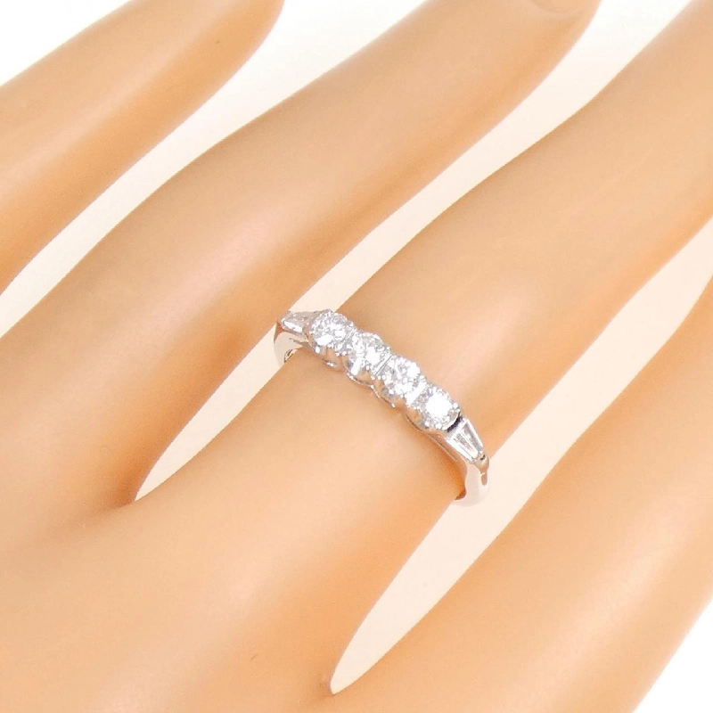 Nhẫn kim cương K14WG - Hàng hiệu Authentic 854154