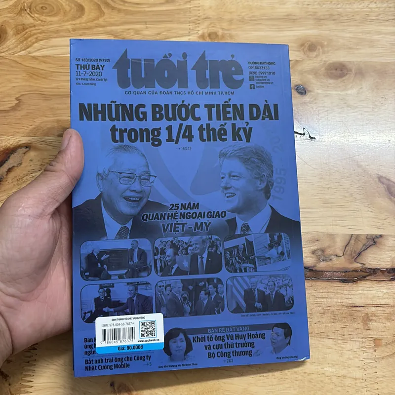 II Tựa sách: Sinh Thành Từ Khát Vọng Tự Do - Nhân Kỷ Niệm 45 Năm Báo Tuổi Trẻ 1975 • 2020 689661