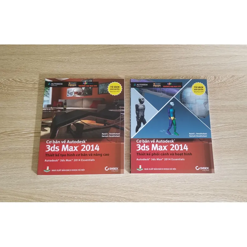 [In màu] Bộ sách AutoDesk 3ds Max 2014 Đại học FPT - Thiết kế tạo hình 3D 175493