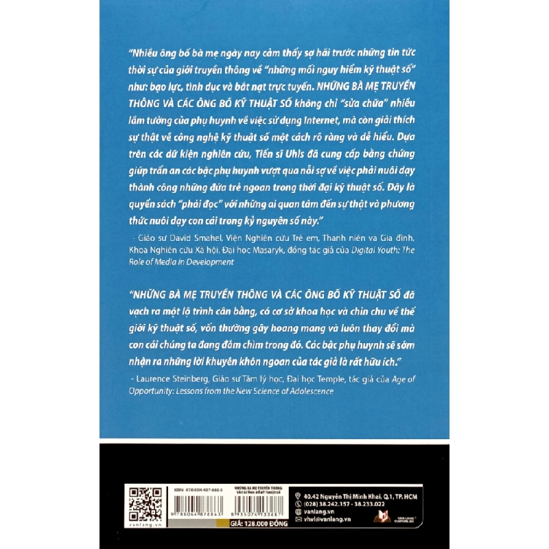 Những Bà Mẹ Truyền Thông Và Các Ông Bố Kỹ Thuật Số - Yalda T. Uhls, Ph.D. 279753