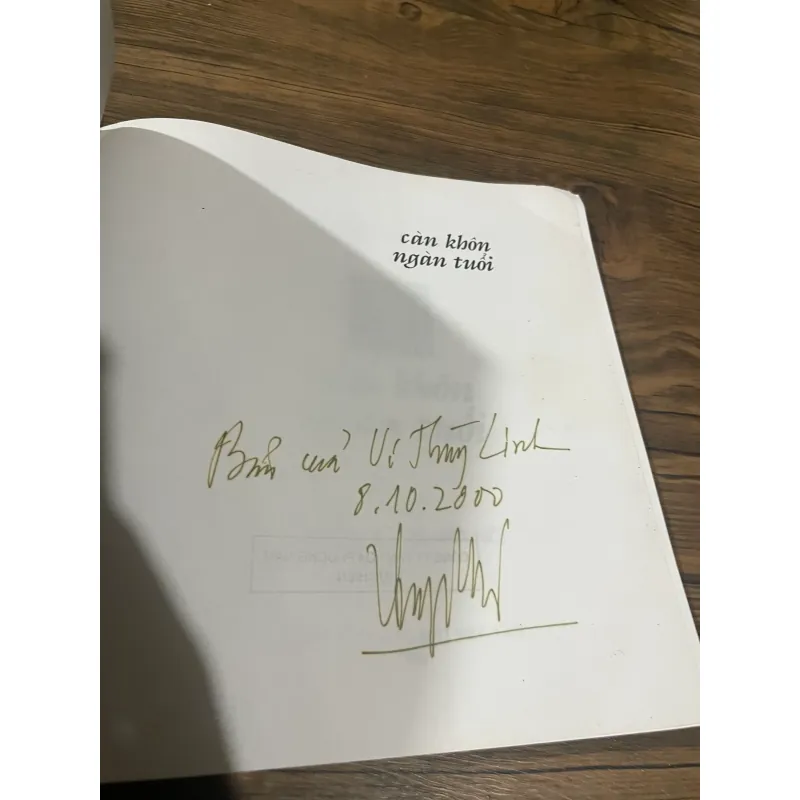 THƠ NGUYỄN THỤY KHA - CÓ CHỮ KÝ TÁC GIẢ - CÀN KHÔN NGÀN TUỔI 592014