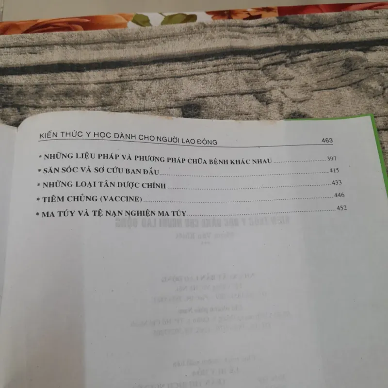 Kiến thức Y HỌC DÀNH CHO NGƯỜI LAO ĐỘNG- NXB Lao Động năm 2009 779585