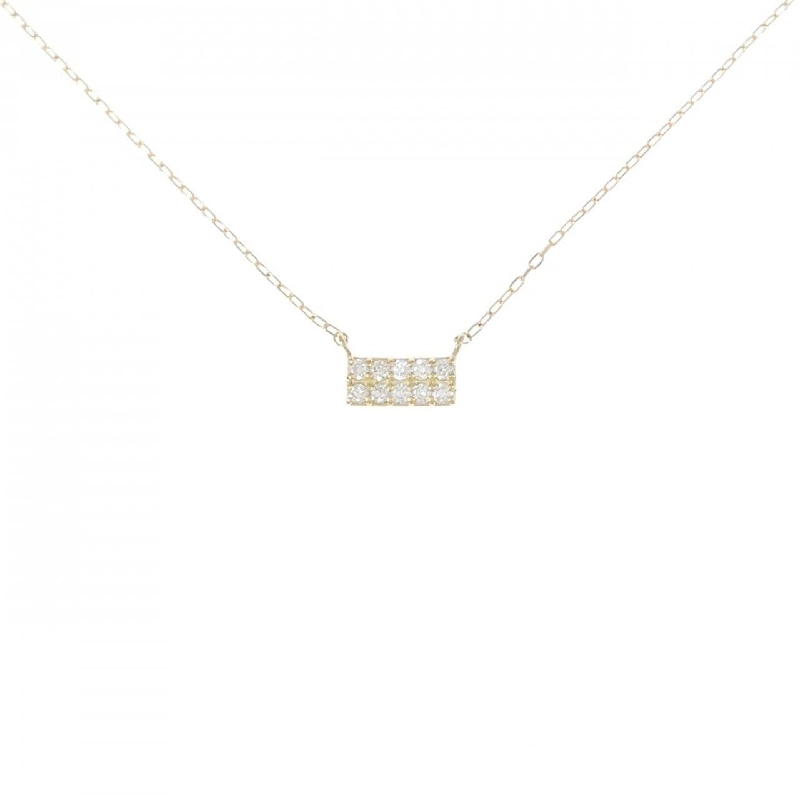 K18YG Dây chuyền kim cương 0.10CT - Hàng hiệu Chính hãng 862757