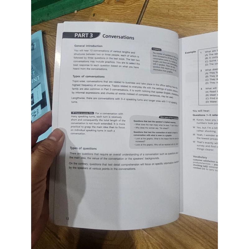 New toeic 700 (Sách tiếng anh) đã có dùng một số trang 528908