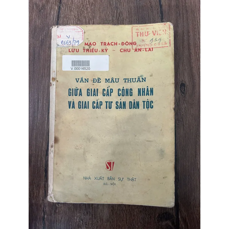 Vấn đề mâu thuẫn giữa giai cấp công nhân và giai cấp tư sản dân tộc - Mạo Trạch 709503