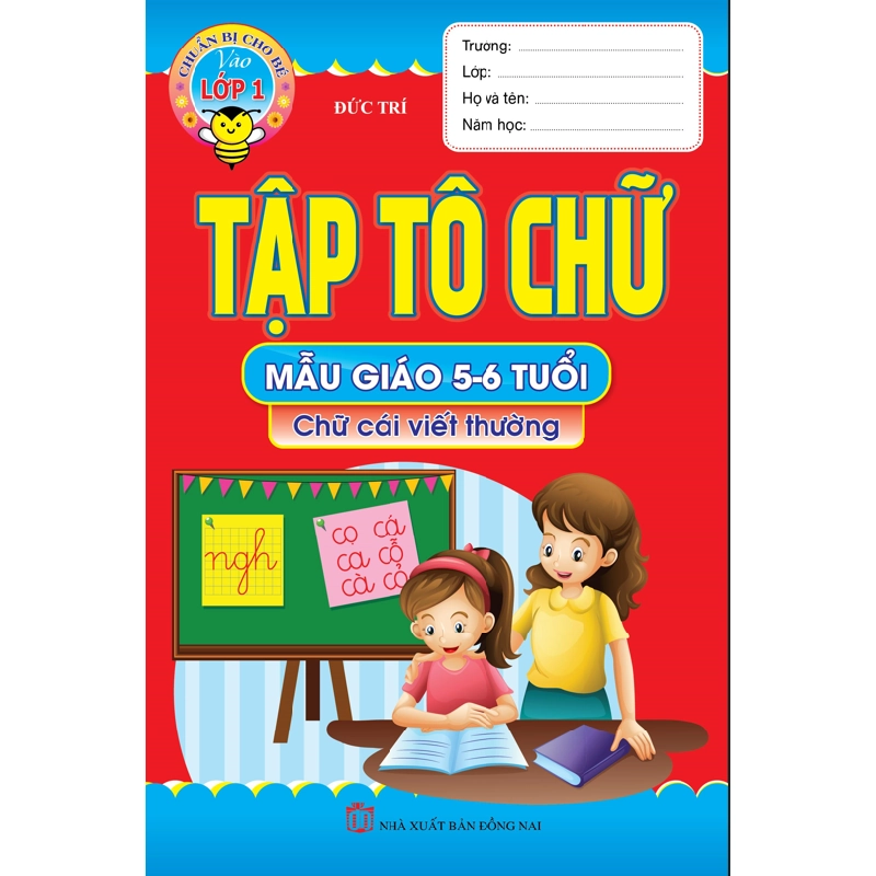 Tập Tô Chữ Cái 5-6 Tuổi - Chữ Cái Viết Thường 275596