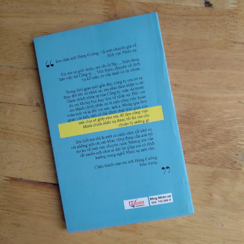 Blog Nhân sự - Tác giả: Nguyễn Hùng Cường 57512