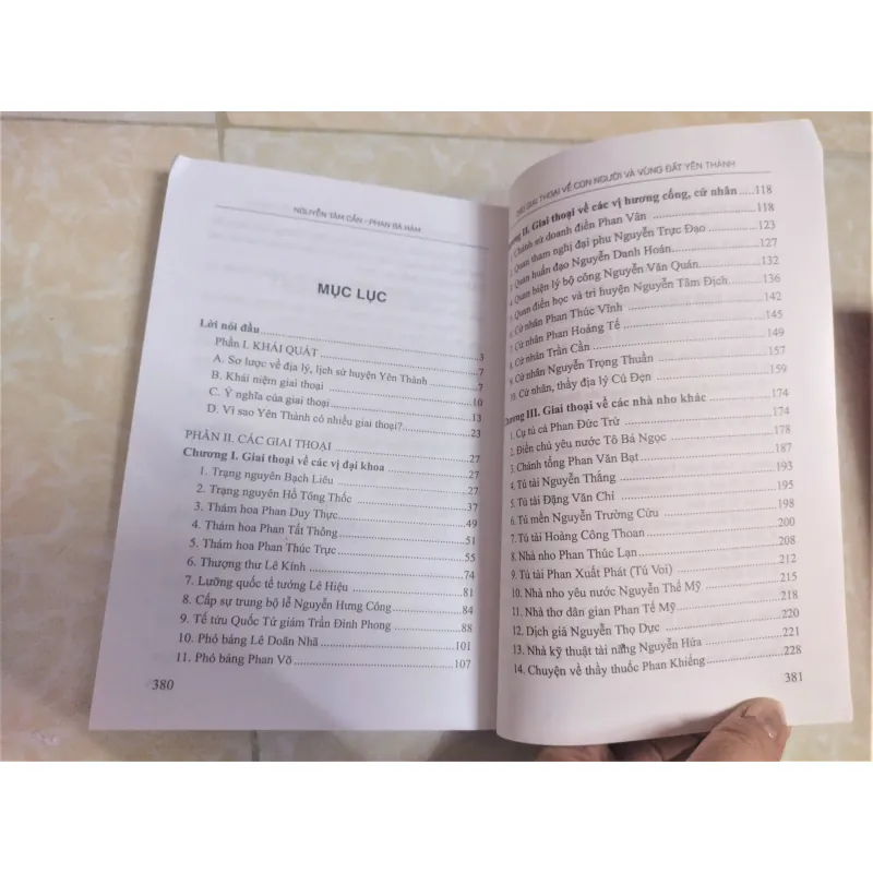 Sách: 280 Giai thoại về con người và vùng đất Yên Thành - TG: Nguyễn Tâm Cẩn, Phan Bá Hàm 722833