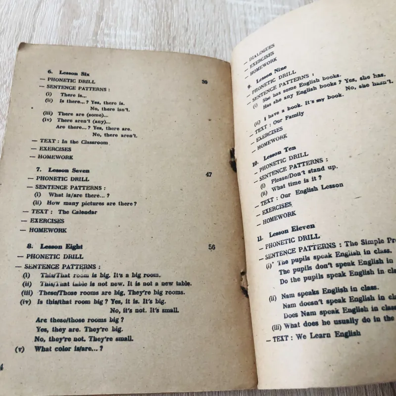 TIẾNG ANH LỚP 6 PHỔ THÔNG  974833