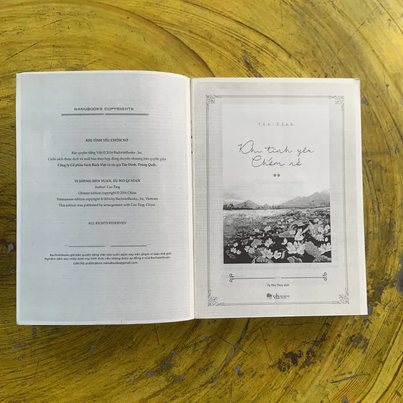 KHI TÌNH YÊU CHỚM NỞ trọn bộ - TÀO ĐÌNH 1022340