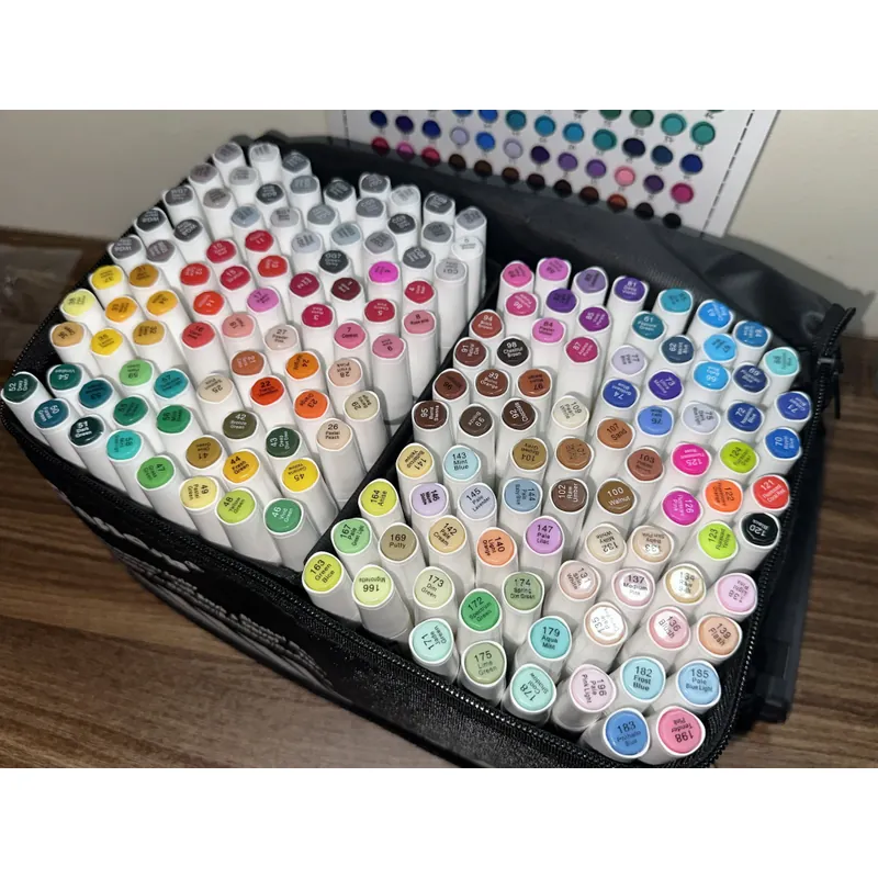 Bút marker hai đầu Ginflash 168 màu 717588