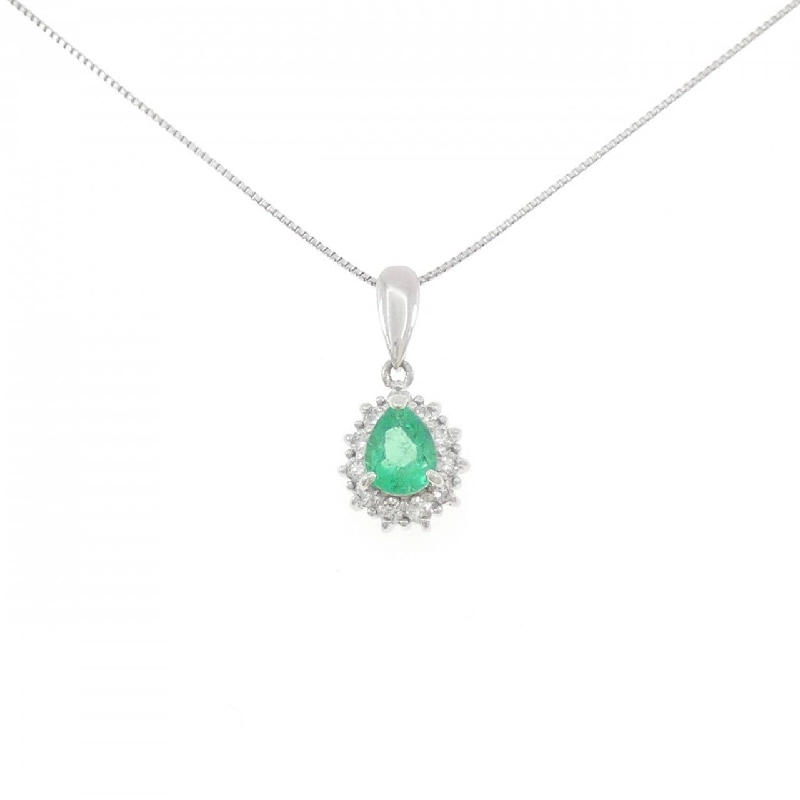 Dây chuyền ngọc lục bảo PT900/PT850 0.52CT - Hàng hiệu Authentic 861937