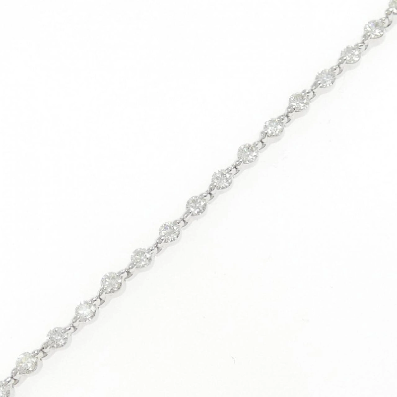 K18WG Vòng tay kim cương 2.00CT - Hàng hiệu Chính hãng 878536