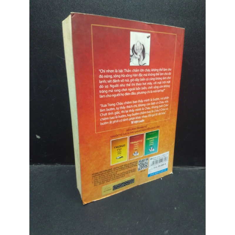 Trang tử nam hoa kinh tập 1 - Nguyễn Duy Cần 2014 mới 70% ố vàng HCM1604 danh nhân 913937