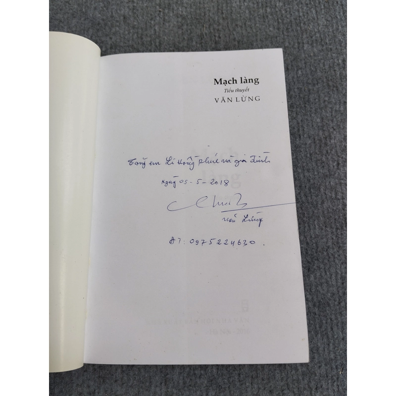 MẠCH LÀNG - VĂN LỪNG 469832