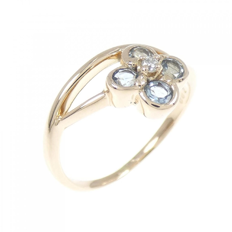 Nhẫn Aquamarine K18PG 672034