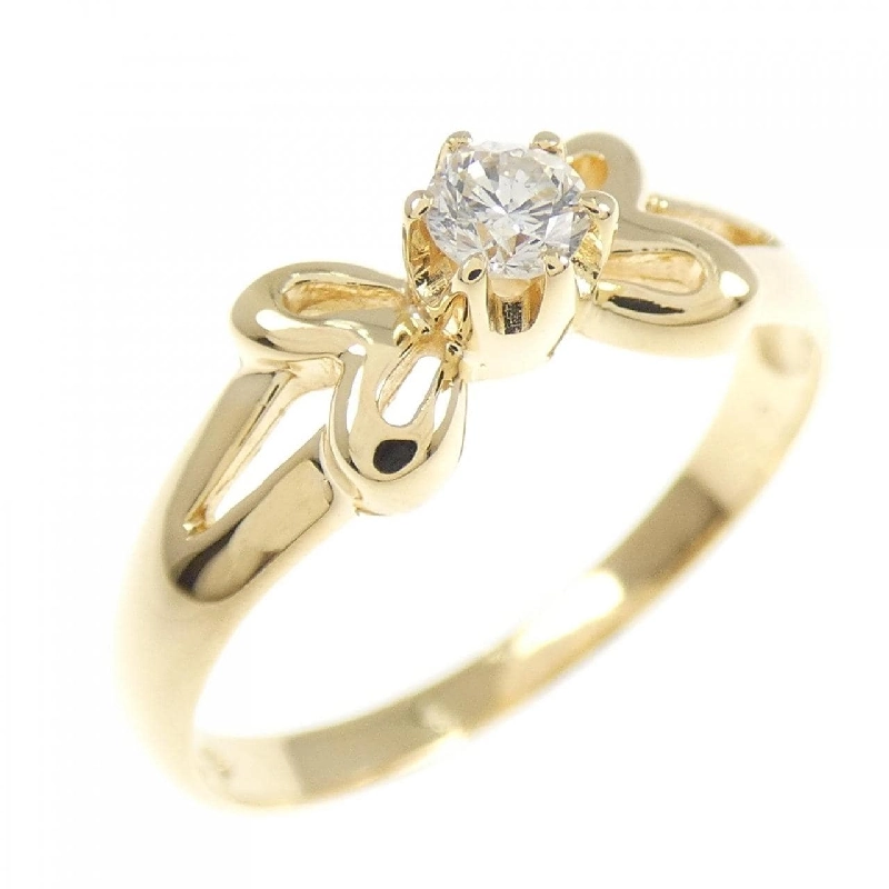 Nhẫn kim cương K18YG 0.11CT - Hàng hiệu Authentic 852158