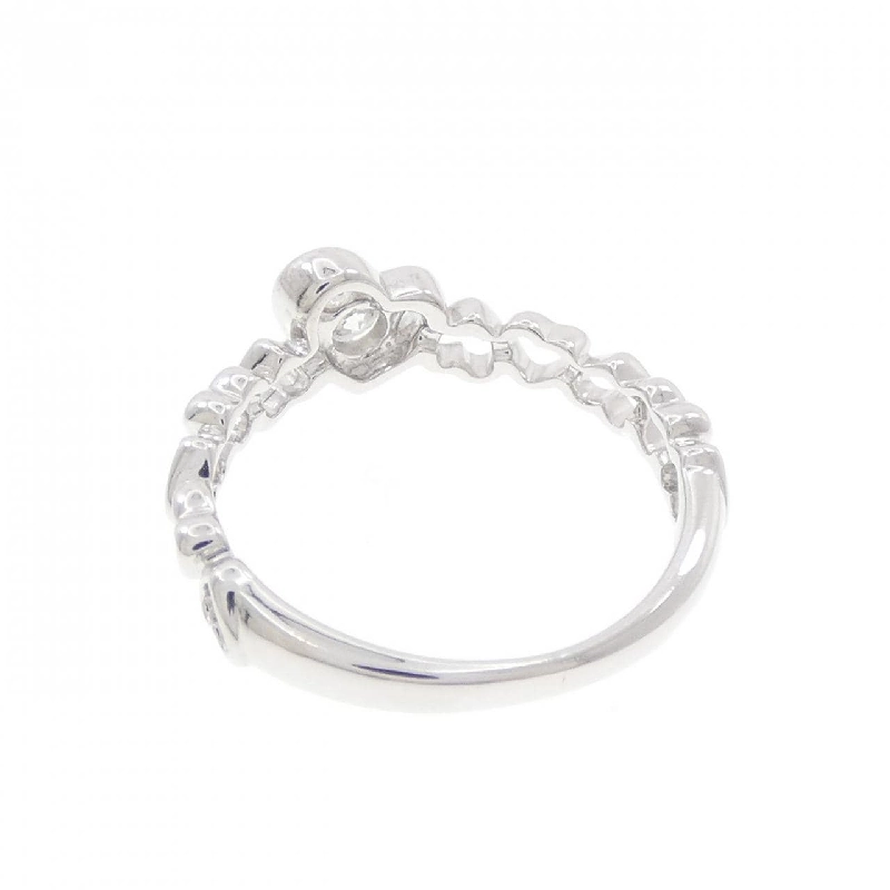 Nhẫn kim cương hình trái tim K10WG 0.10CT - Hàng hiệu Chính hãng 852408