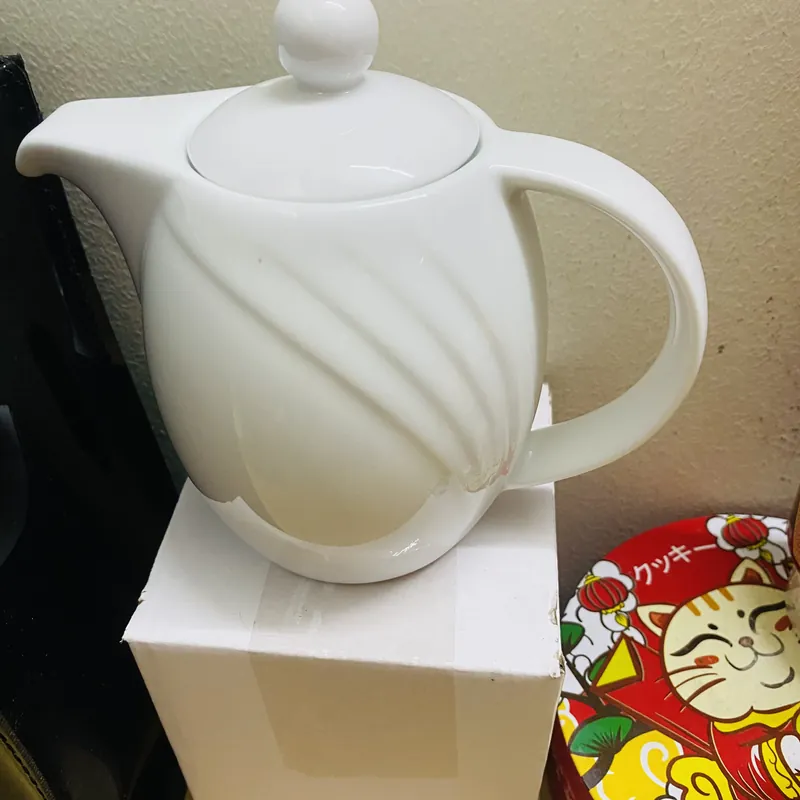 Bình trà gốm sứ men 605757