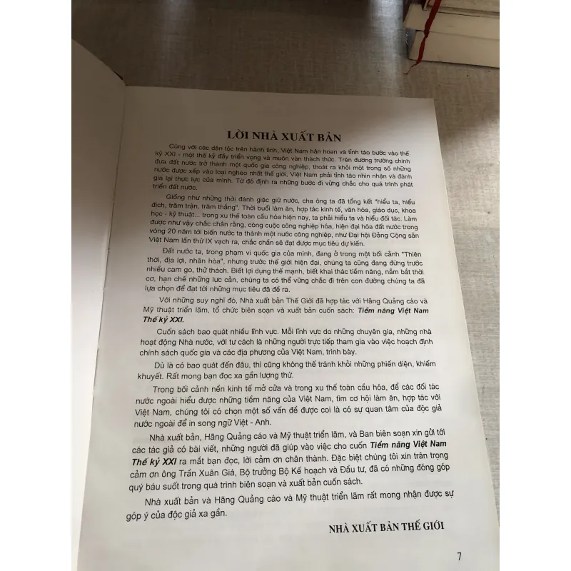 Tiềm năng Việt Nam thế kỷ XXI 779569