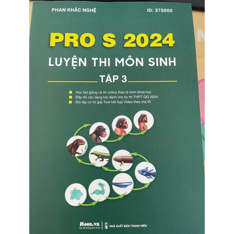 Pro S 2024 - Luyện tập môn Sinh Tập 3 - như mới 314266