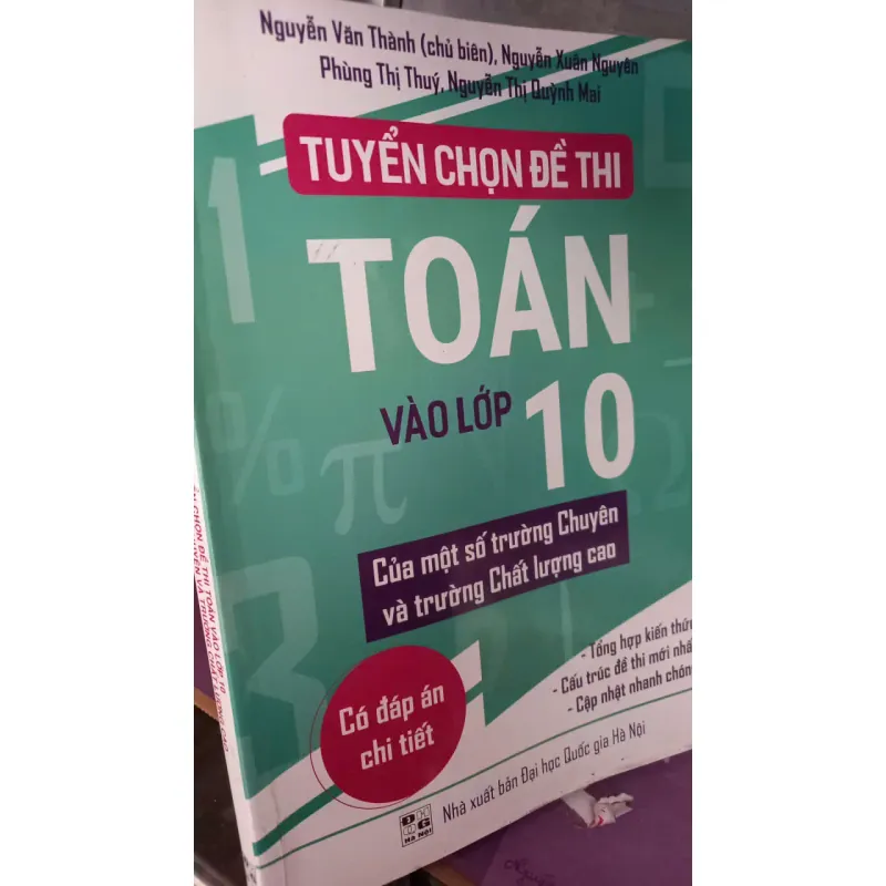 bộ đề thi chuyên toán vào 10 1005906