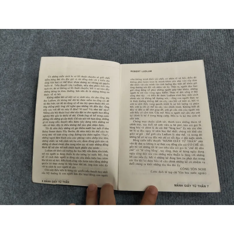 MẢNH GIẤY TỬ THẦN - ROBERT LUDLUM 574374