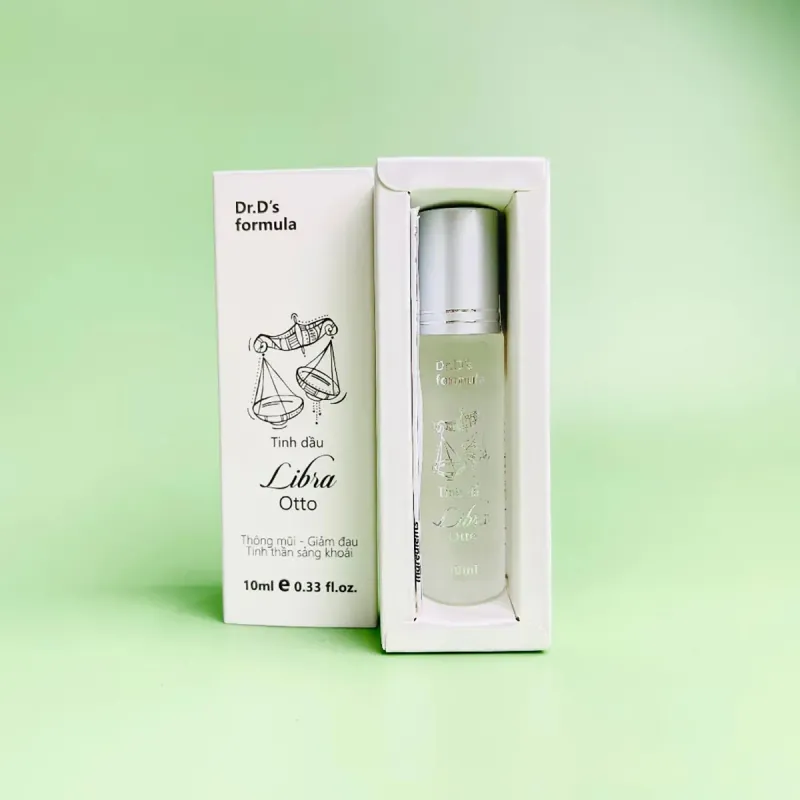 Tinh Dầu Thảo Mộc Libra Otto - Dr's D Formula - Hỗ trợ người bị xoang, thông mũi (5-10ml) 553574