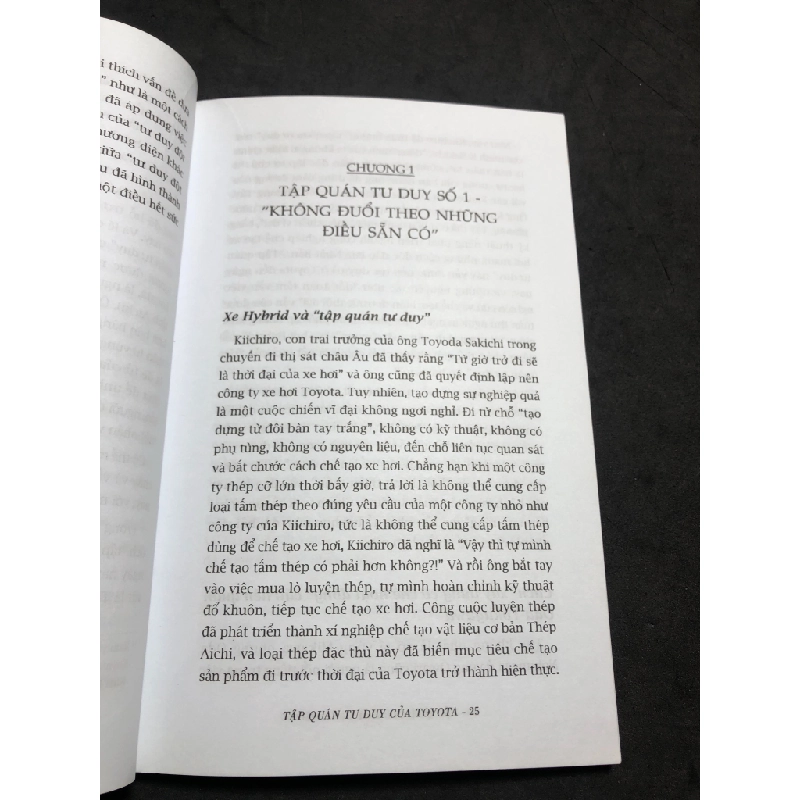 Tư duy đột phá Tập quán tư duy của Toyota những nguyên tắc đơn giản để thành công số một trên thế giới 2009 mới 90% ố nhẹ Hibino Shozo HPB2709 KỸ NĂNG 283965