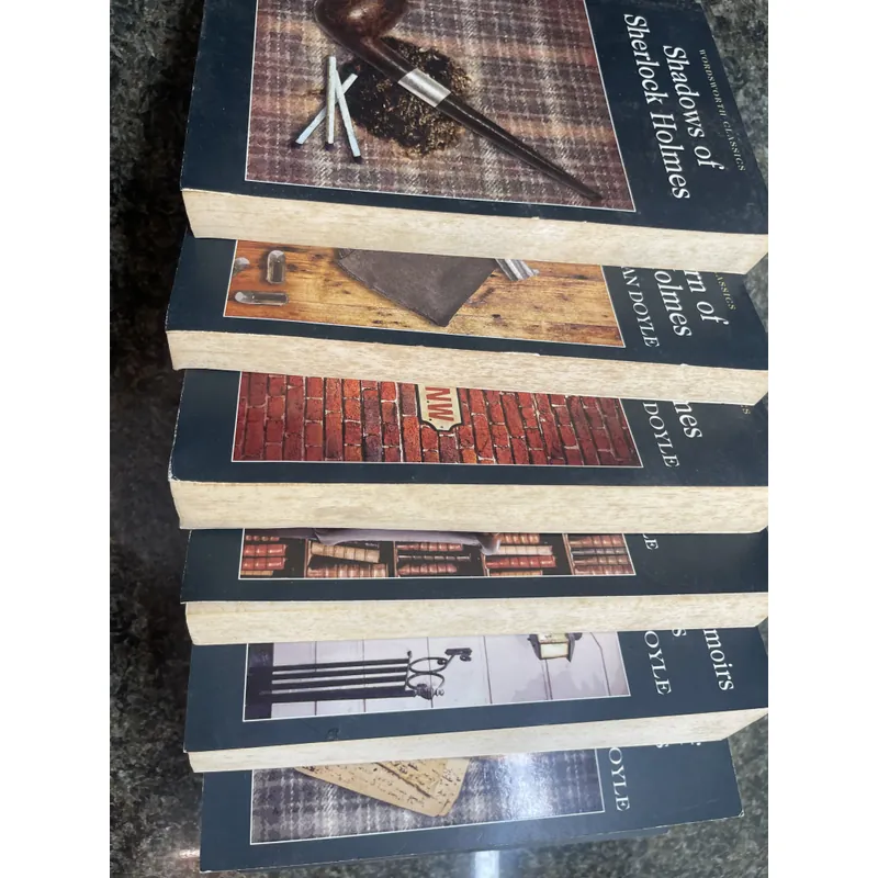 7 books Sherlock Holmes Conan Doyle 734136