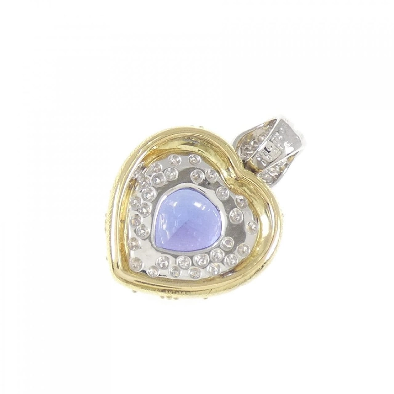 K18YG/K18WG Đá Tanzanite Mặt Dây Chuyền 3.15CT - Hàng hiệu Chính hãng 866477