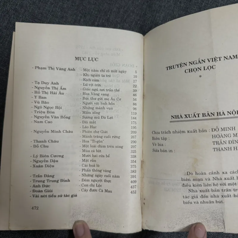 Truyện ngắn Việt Nam chọn lọc - Trần Mạnh Thường, Xuân Tùng biên soạn (bộ 4 tập) 751763