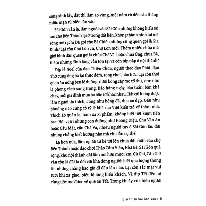 Sơn Nam:Giới thiệu Sài Gòn xưa-Ấn tượng 300 năm-Tiếp cận với Đồng Bằng sông Cửu Long 702718