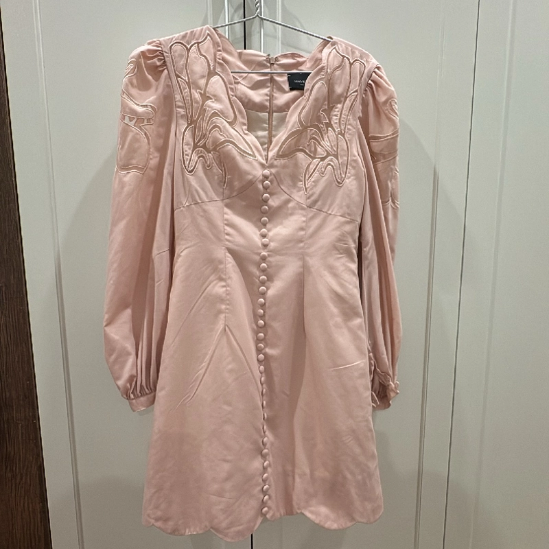 Váy Maven màu hồng sz S  320181