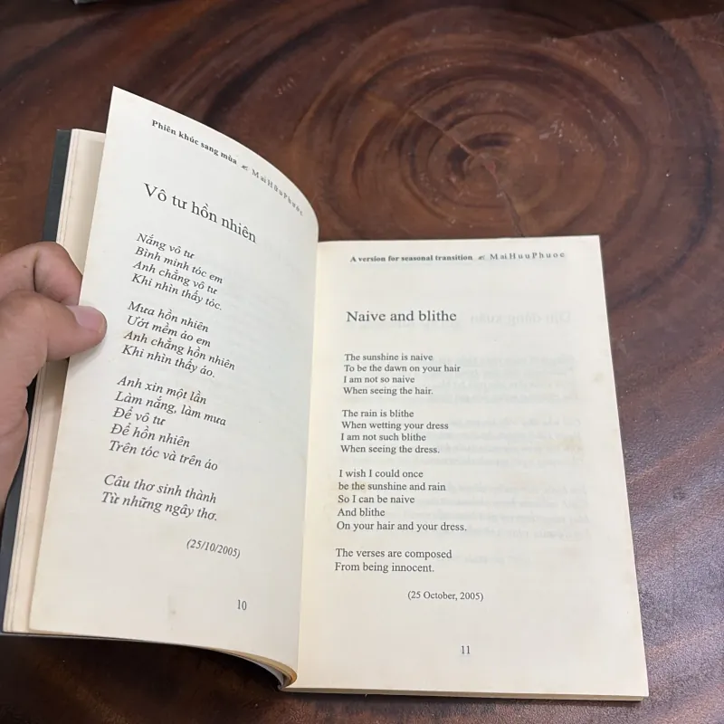 [Chữ Ký Tác Giả] - II Thơ: Phiên Khúc Sang Mùa - Mai Hữu Phước - 2012 998101