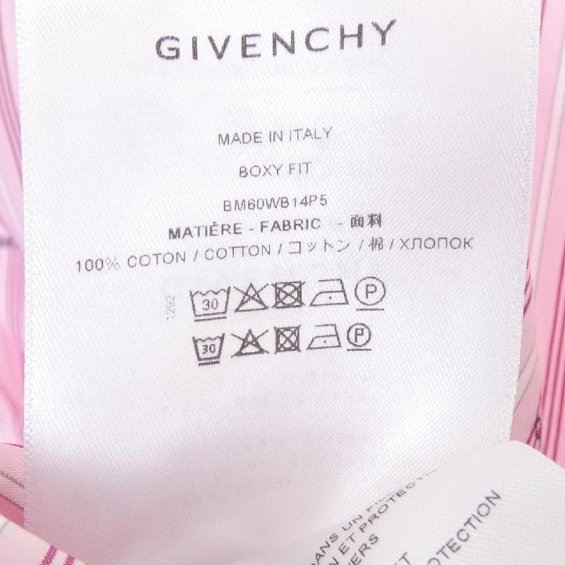 Giày GIVENCHY BM60WB14P5 Áo Sơ Mi Ngắn Tay - Hàng hiệu Chính Hãng 892550