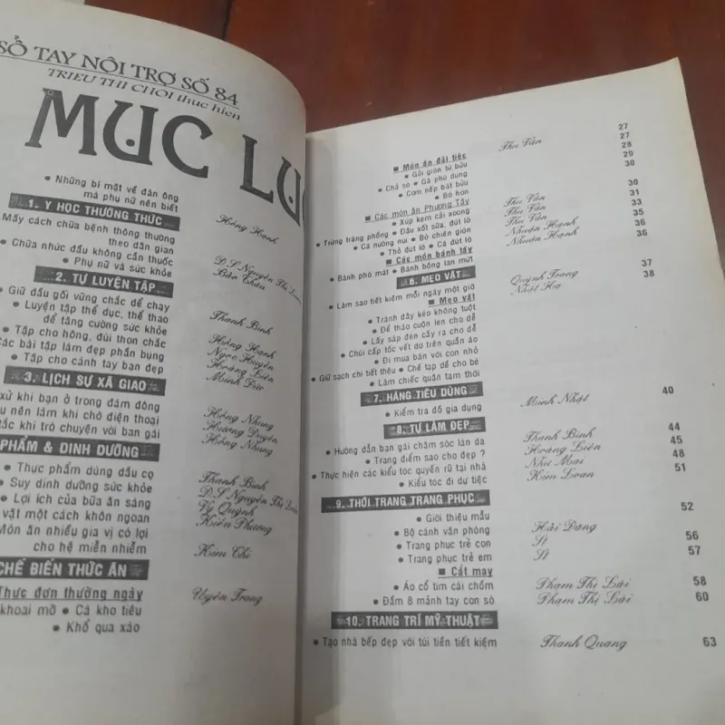 SỔ TAY NỘI TRỢ tập 84 798975