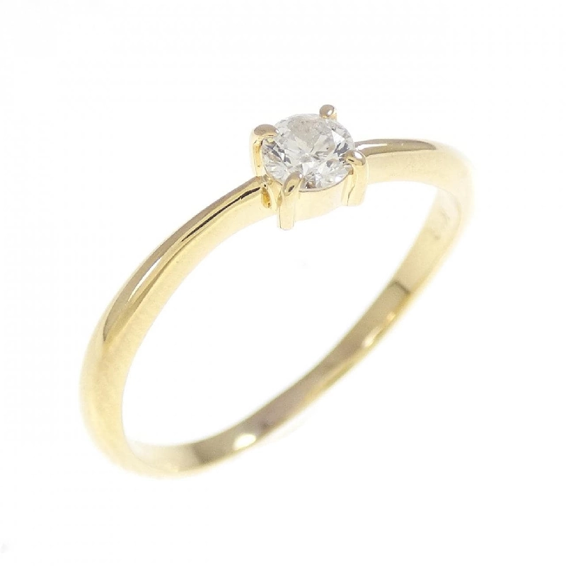 Nhẫn kim cương K18YG 0.15CT - Hàng hiệu Authentic 848498