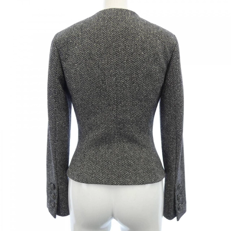 Jacket không cổ CHANEL P33328W04149 - Hàng hiệu Authentic 822355