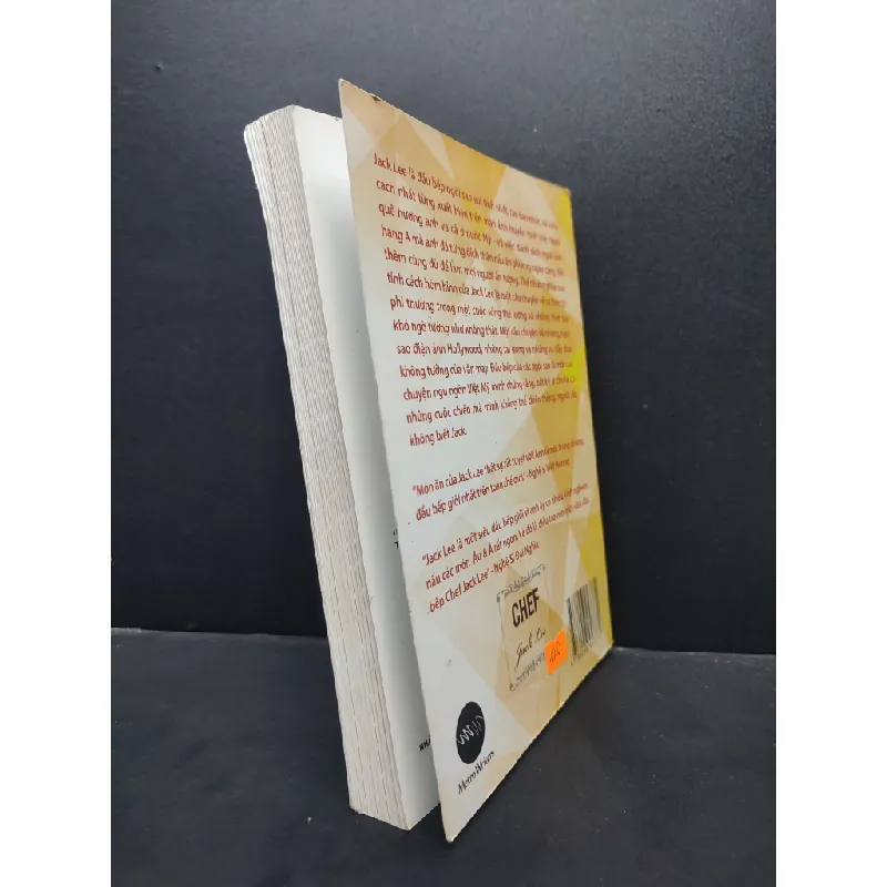 [Phiên Chợ Sách Cũ] Đầu bếp của những ngôi sao - Chuyện về đầu bếp Jack Lee 2016 2303 421386