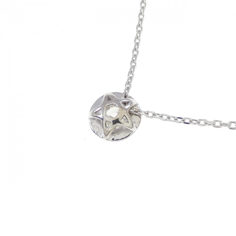 K18WG Ngôi sao Kim cương Dây chuyền 0.133CT - Hàng hiệu Chính hãng 858235