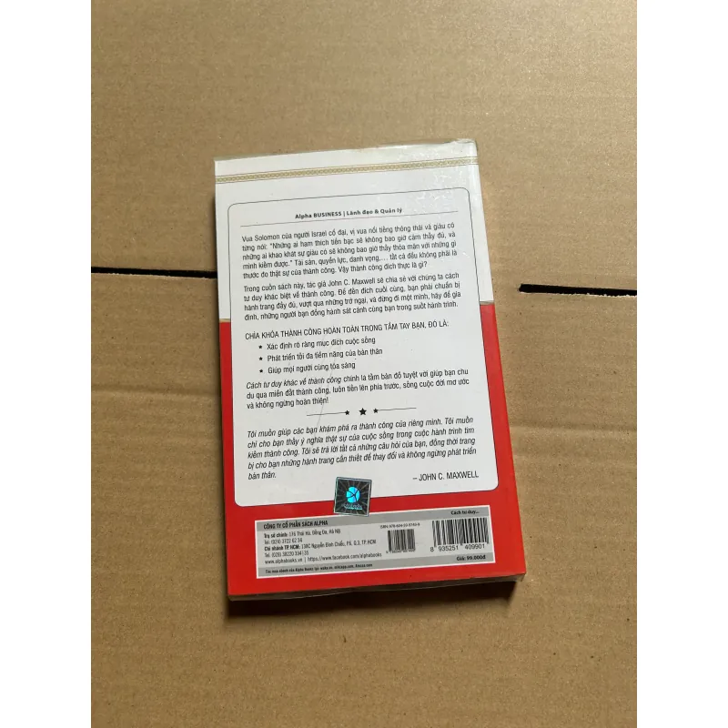 Cách tư duy khác về thành công 998560