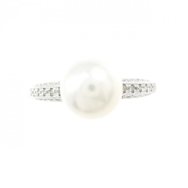 Nhẫn ngọc trai Akoya K18WG 9mm - Hàng hiệu Authentic 848137