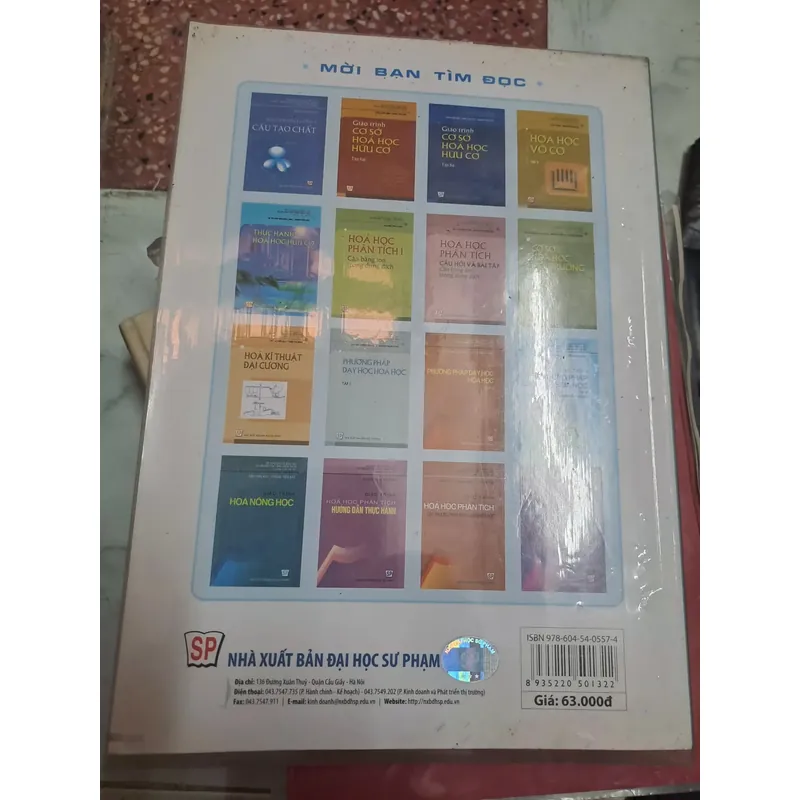 Cơ sở hóa học hữu cơ tập 1 ĐHSP Hà nội 696931