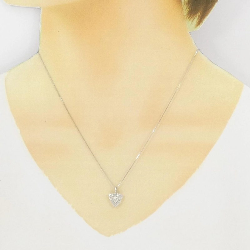 Dây chuyền kim cương PT900/PT850 0.24CT - Hàng hiệu Authentic 862746